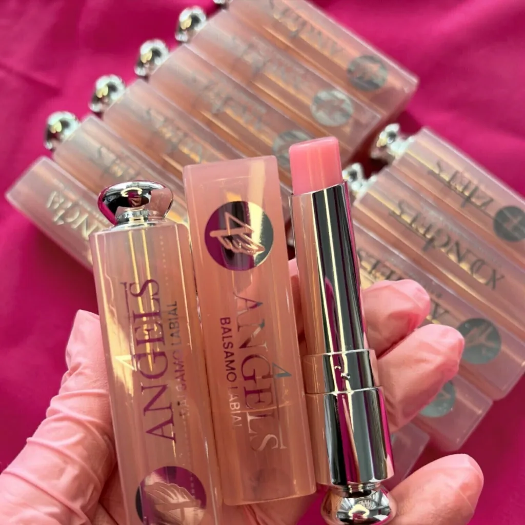 LIP BALM DUPE DIOR (cambia de color) BALSAMO LABIAL - 4 ANGELS
