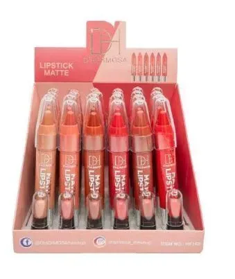 LABIAL BARRA CRAYON MATTE HD DHERMOSA PRO