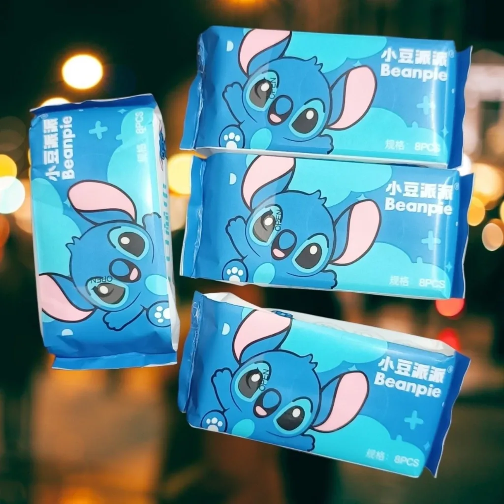 MINI WIPES (toallitas humedas desmaquillantes) STITCH