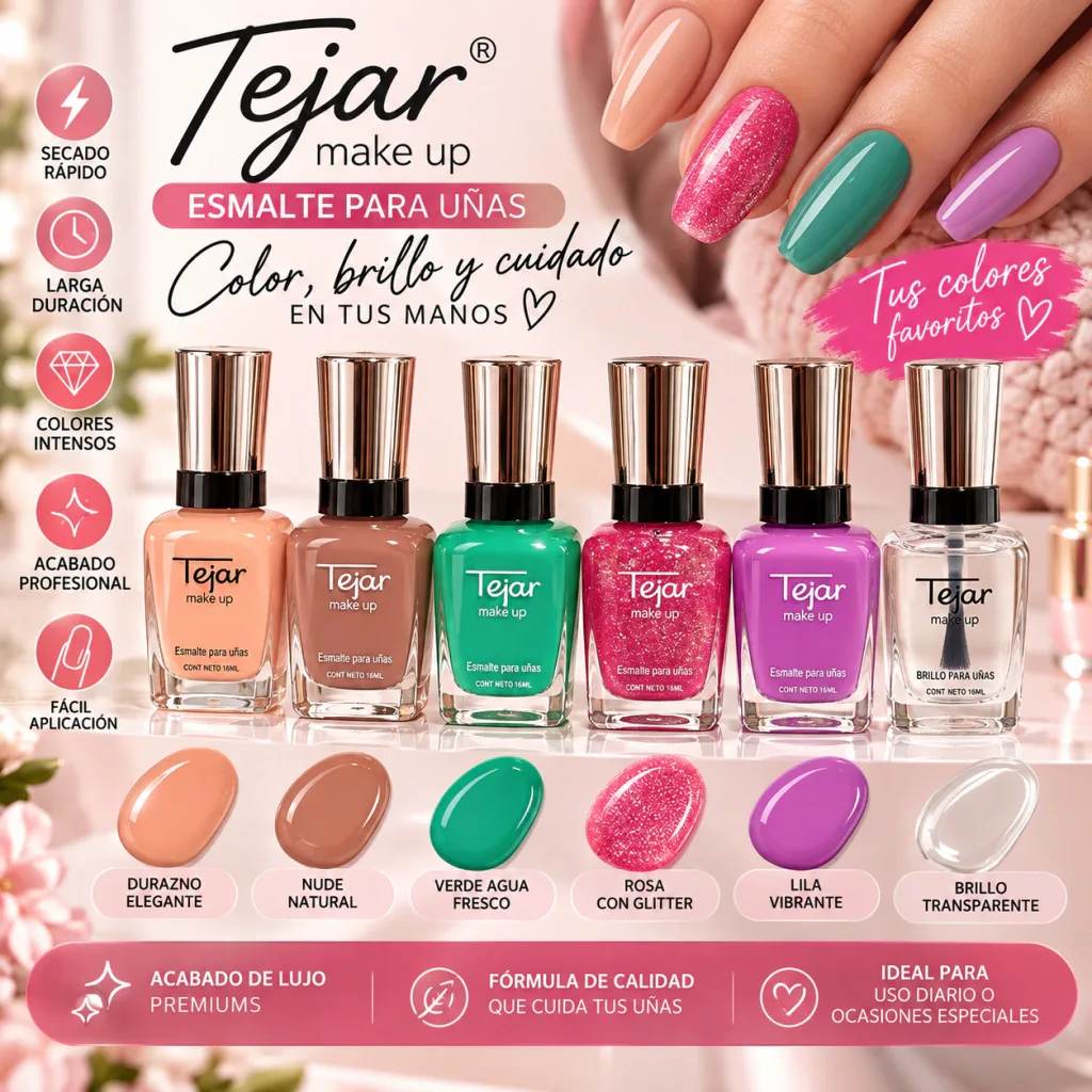 Esmalte para Uñas, XL de Lujo, Larga Duración, Secado rápido