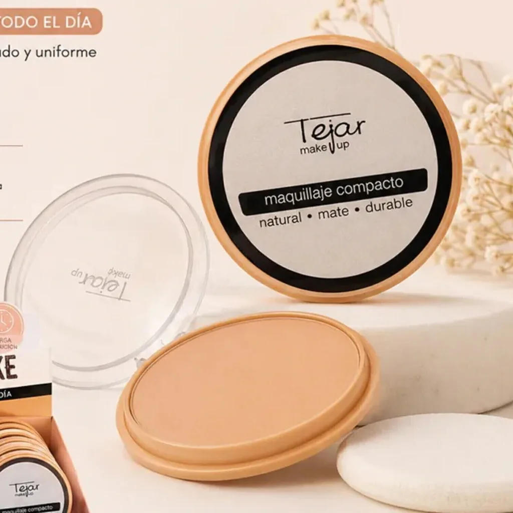 Polvo Compacto - Base de Maquillaje - Tejar
