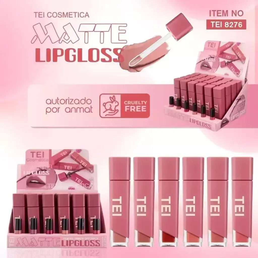 Lip Gloss Matte Glaze Temporada TEI